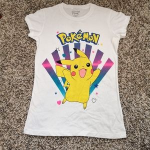 NWOT Pokemon Jumping Pikachu Tee Top